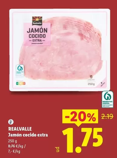 Realvalle - Jamon Cocido Extra