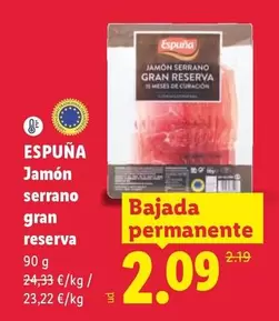Espuña - Jamón Serrano Gran Reserva