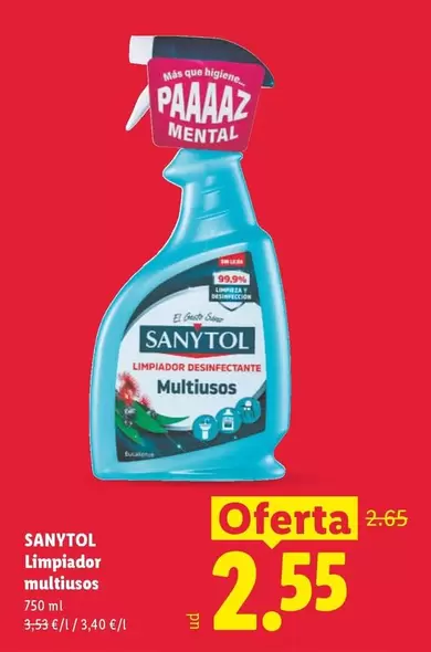Sanytol - Limpiador Multiusos