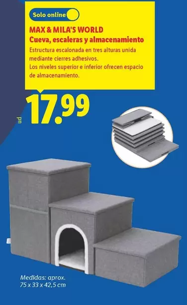 Max & Mila's World - Cueva, Scaleras Y Almacenamiento