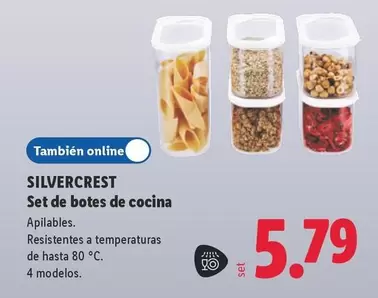 SilverCrest - Set De Botes De Cocina