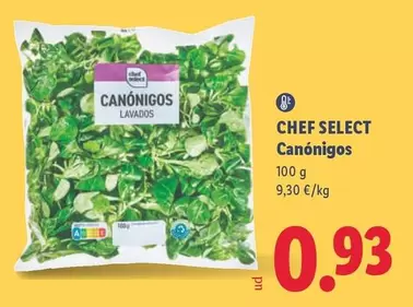 Chef Select - Canónigos