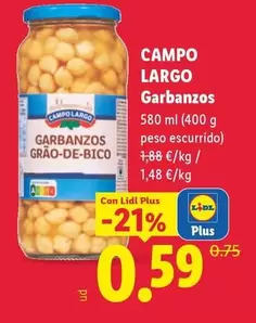 Campo Largo - Garbanzos