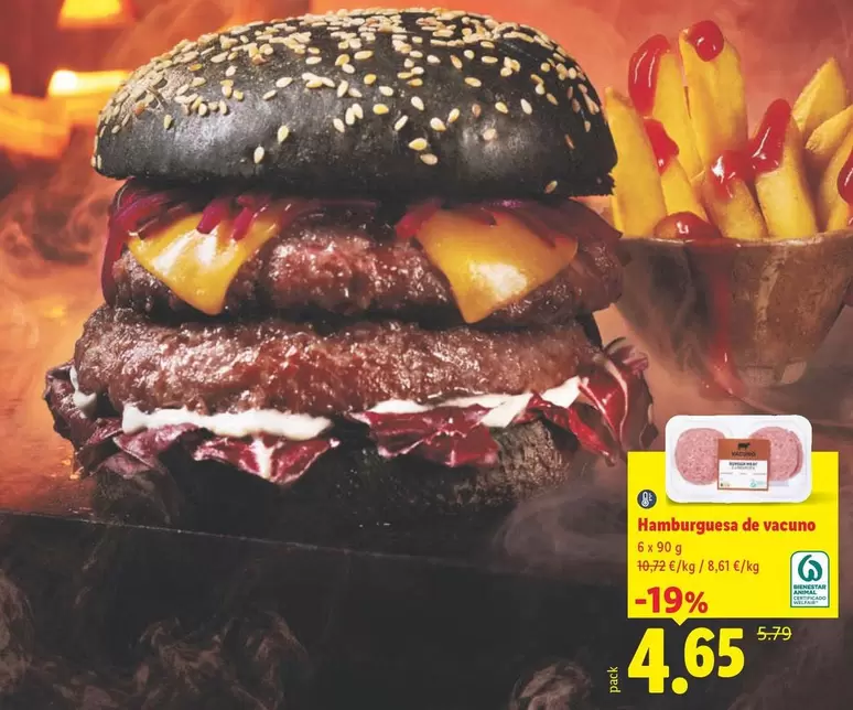 Hamburguesa De Vacuno