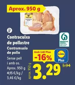 Contramuslo De Pollo