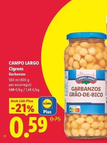 Campo Largo - Cigrons