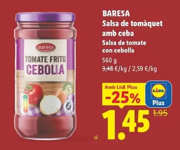Baresa - Salsa De Tomàquet Amb Ceba