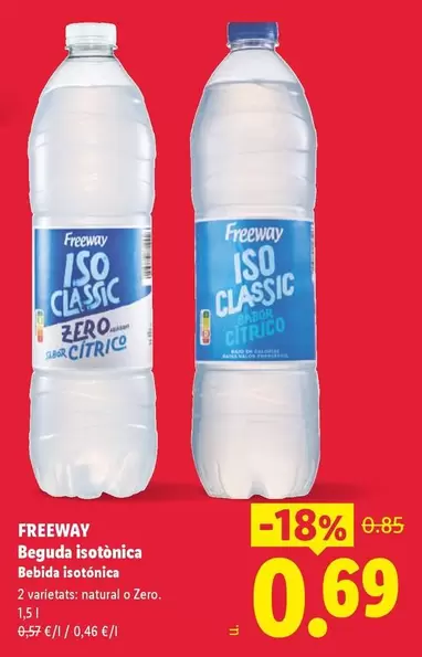 Freeway - Beguda Isotónica 