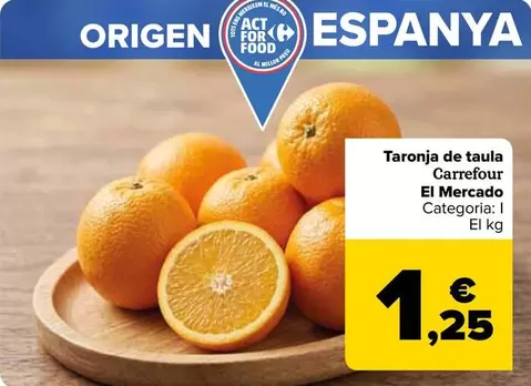 carrefour - Taronja De Taula