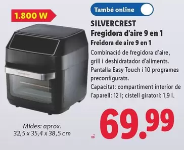 SilverCrest - Fregidora D'aire 9 En 1