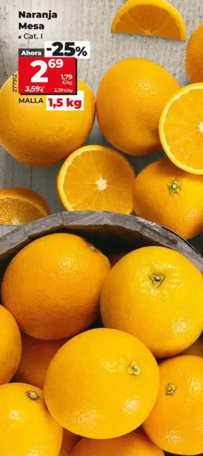 Naranja Mesa
