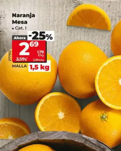 Naranja Mesa