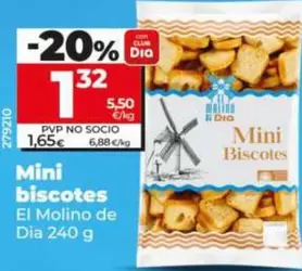 El Molino De Dia - Mini Biscotes