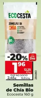 Ecocesta - Semillas De Chia Bio