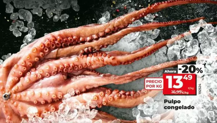 Pulpo Congelado