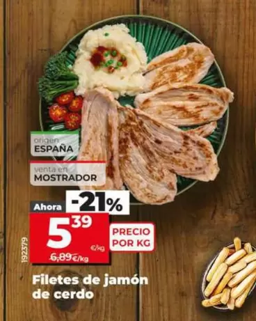 Filetes De Jamon De Cerdo