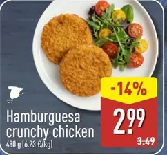 Hamburguesa Crunchy Chicken