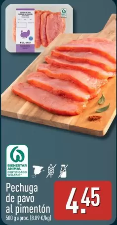Pechuga De Pavo Al Pimenton