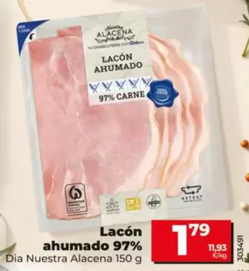 Dia Nuestra Alacena - Lacón Ahumado 97%