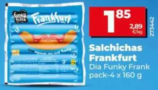 Dia Funky Frank - Salchichas Frankfurt