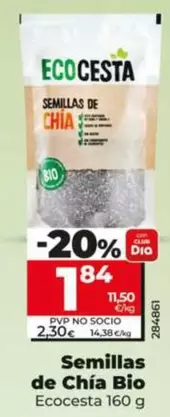 Ecocesta - Semillas De Chia Bio