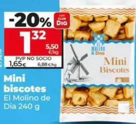 El Molino De Dia - Mini Biscotes 