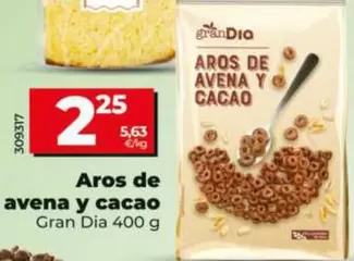 Gran Dia - Aros De Avena Y Cacao