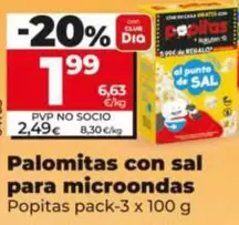 Popitas - Palomitas Con Sal Para Microondas