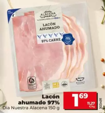 Dia Nuestra Alacena - Lacon Ahumado 97%