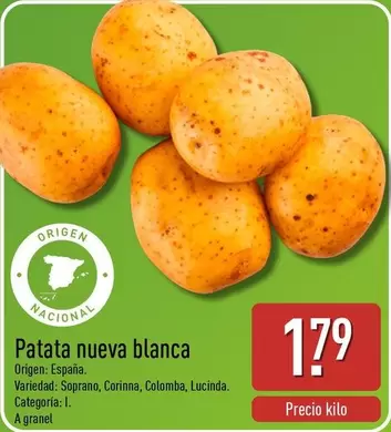 Patata Nueva Blanca