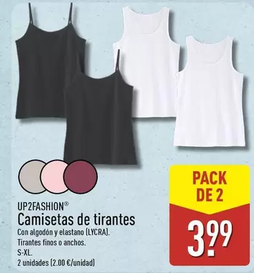 Up2fashion - Camisetas De Tirantes