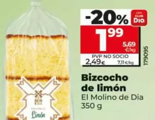 El Molino De Dia - Bizcocho De Limon