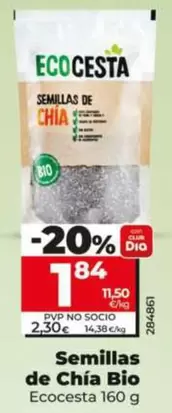 Ecocesta - Semillas De Chia Bio