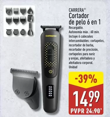 Carrera - Cortador De Pelo 6 En 1