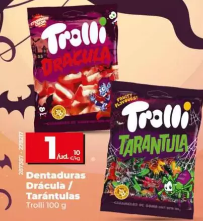 Trolli - Dentaduras Drácula/Tarántulas