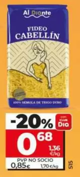 Dia Al Diante - Fideo Cabellin