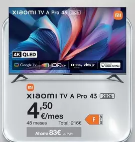 Xiaomi - TV 43" 4K QLED