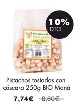 Pistachos Maná - Pistachos Tostados Con Cáscara