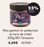 Terrasana - Miso Genmai Sin Pasteurizar