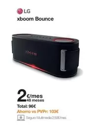 LG - Xboom Bounce