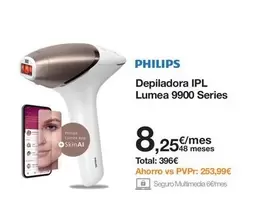 Philips - Depiladora Ipl Lumea 9900 Series