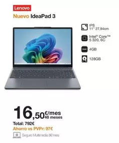 Lenovo - Ideapad 3