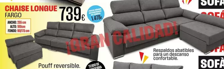 Chaise Longue Fargo