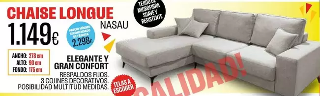 Chaise Longue Nasau