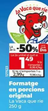 La Vaca Que Ríe - Queso En Porciones Original