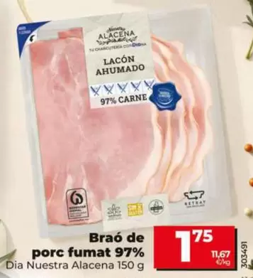 Dia Nuestra Alacena - Lacon Ahumado 97%