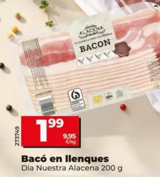 Dia Nuestra Alacena - Bacon En Lonchas 