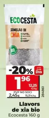 Ecocesta - Semillas De Chia Bio