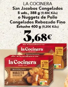 La Cocinera - San Jacobos Congelados O Nuggets De Pollo Congelados Rebozado Fino
