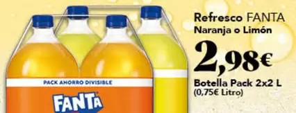 fanta - Refresco Naranja O Limón